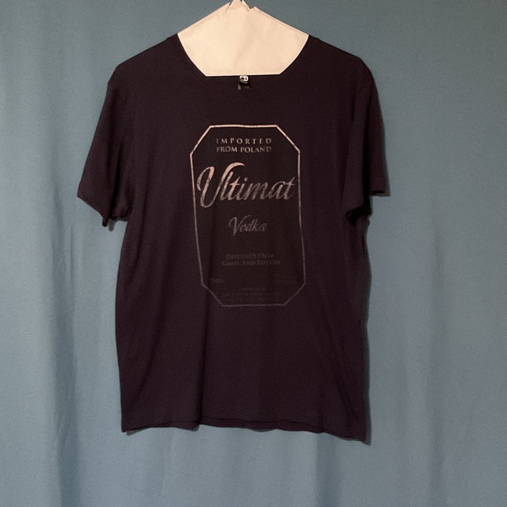 Navy Blue Ultimat Vodka T-Shirt